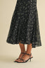 Floral Printed Mermaid Midi Dress
