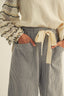 Elastic Pocket String Relaxed Pants