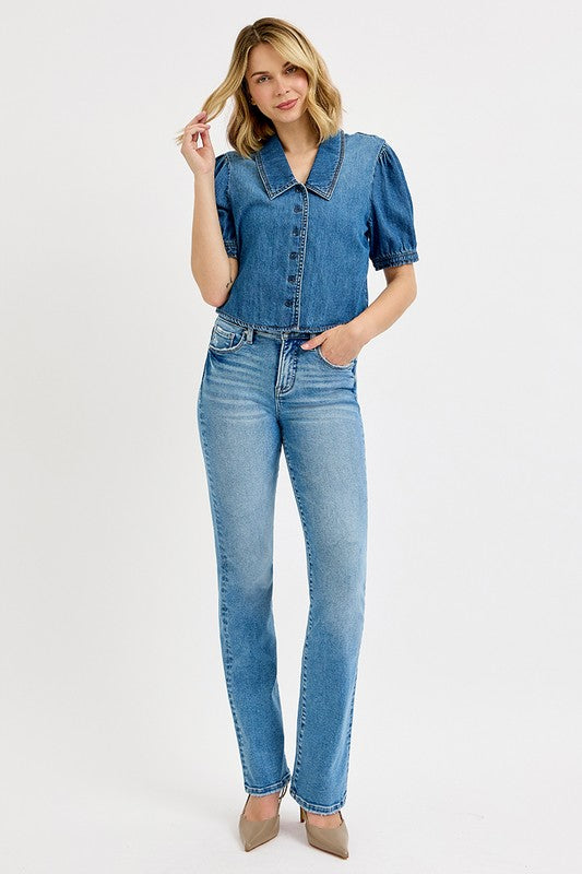 Rowyn Tummy Control High Rise Jeans