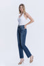 Madison High Rise Straight Jeans