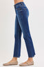 Sophia High Rise Crop Straight Jean
