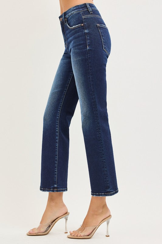 Tilly Curvy Tummy Control High Rise Crop Bootcut Jean