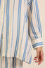 Oversized Striped Button-Down Shirt