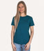 Stripe Round Neck Short Sleeve T Shirt