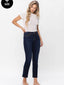 Brea Curvy Ankle Slim Straight Jeans