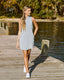 SHIRLEY HOODED MINI DRESS