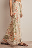 Patchwork Floral Wide-Leg Pants