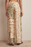 Patchwork Floral Wide-Leg Pants
