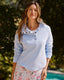 ADRIANA SNAP PULLOVER