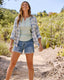 SHELBY CUFFED DENIM SHORT - 4.5" INSEAM