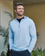MADEFLEX LEGACY PERFORMANCE WAFFLE 1/4-ZIP HOODIE