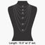Assorted Cross Heart Pearl Charms Necklace: GDCRM
