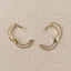 All Around Cz Clicker Hoop Earrings