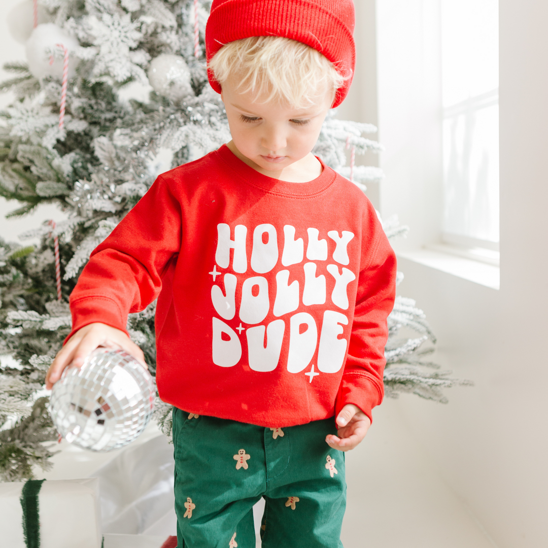Holly Jolly Dude Sweater