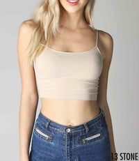 Spaghetti Strap Bra Top