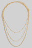 Mixed Layered Chains Necklace