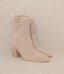 Tara Two Paneled Western Boots