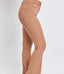 Hyperstretch High Rise Flare - Almond