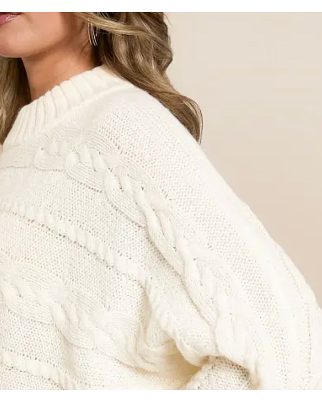 Arctic Cable Sweater