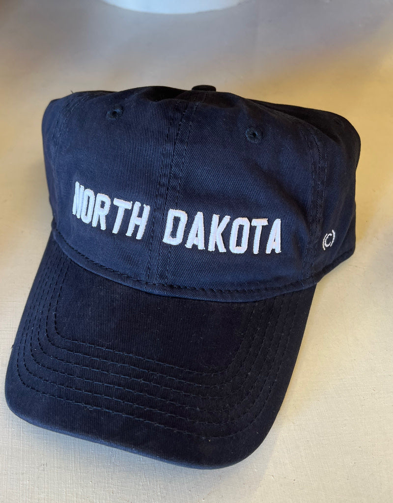 North Dakota Hat -Navy