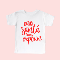 Dear Santa I can Explain