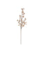 Flocked Gold Glitter Berry Branch
