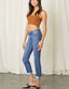 Cane Mid Rise Slim Straight Leg Jeans - Medium