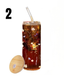 24oz Glass Tumbler With Bamboo Lid & Straw