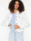 Yumi Denim Jacket - White