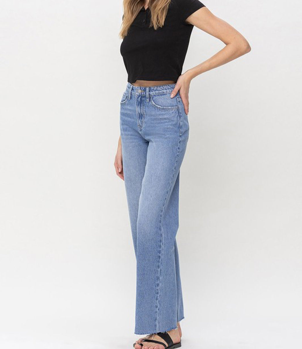 90's Vintage High Rise Loose Jeans