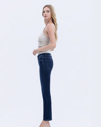 Kinley Mid Rise Slim Straight