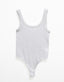 Ribbed Scoop Neck & Back Bodysuit