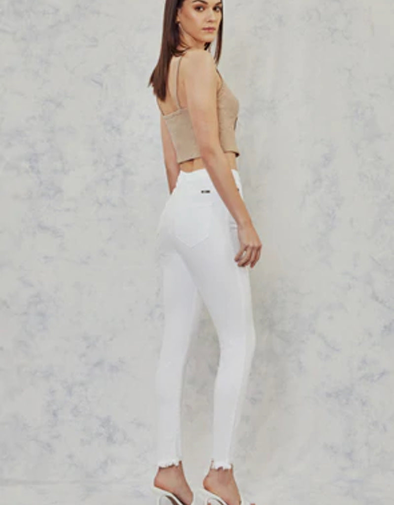 Greyson Ultra High Rise Super Skinny - White