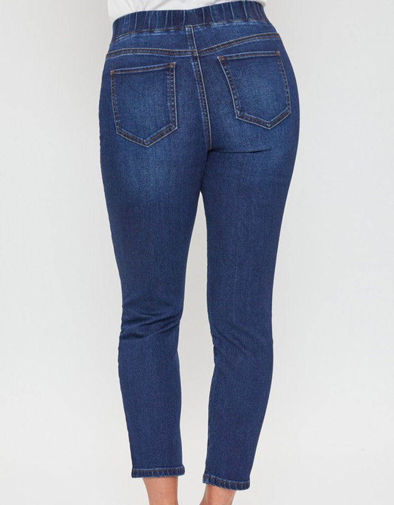 Petite High Rise Jegging -Dark Indigo
