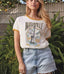 Nashville Tennessee Ringer Graphic Top - Mustard