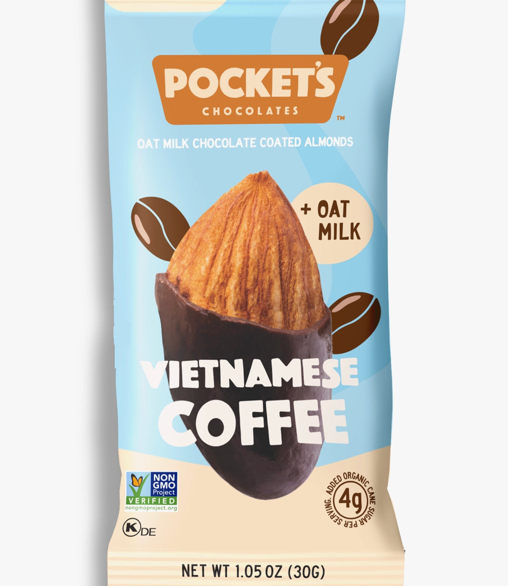 Vietnamese Coffee Chocolate Almonds Pouches