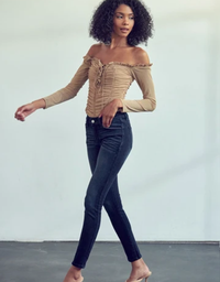 Serenity Premier Mid Rise Super Skinny Jeans