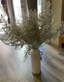 Silver Glitter Cedar Bush