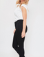 Petite Curvy Fit High - Rise Skinny Jean - Black