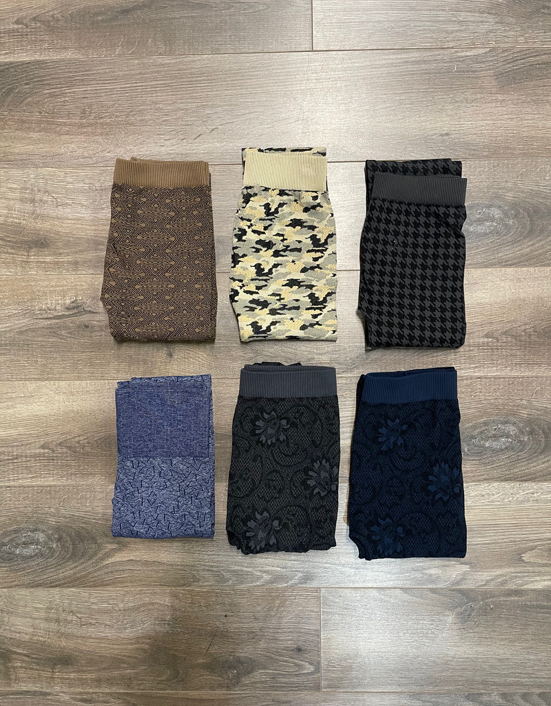 Nikibiki Pattern Leggings