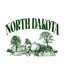 North Dakota Buffalo - Ready To Press Design - Shirt Not Included