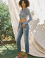 Yumi High Slim Straight Jean