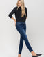Amber Mid Rise Crop Skinny
