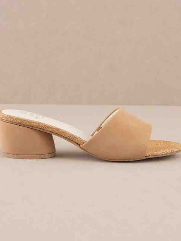 Paloma Slip On Heel - Camel