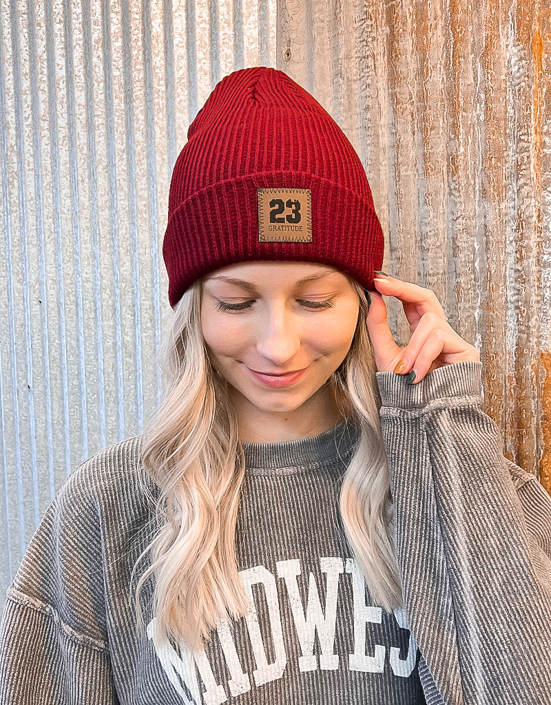 23 Gratitude Beanie