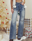 Montana Ultra High Rise 90's Flare - Medium Wash