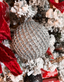 Textured Glitter Ornaments