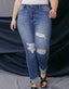 Elvis Curvy High Rise Ankle Skinny Jeans - Medium