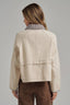 VINTAGE OXFORD CANVAS TWILL JACKET: TAUPE/BROWN