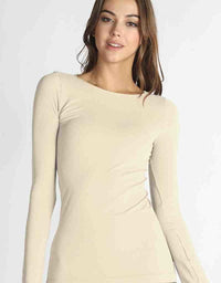 Long Sleeve Crew Neck Top